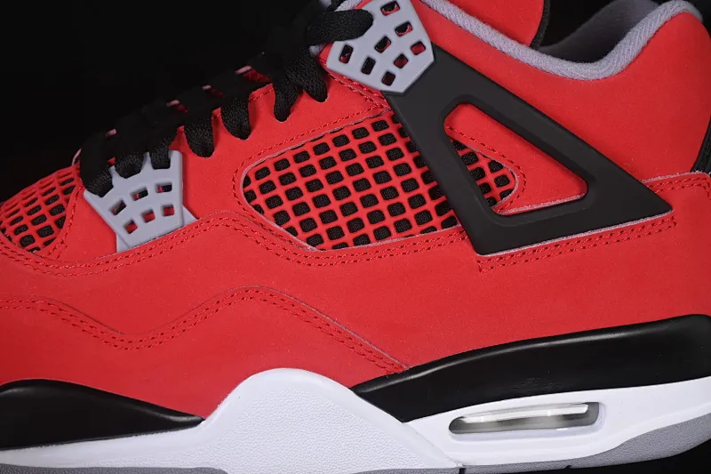 All categories Air Jordan Jordan series basketball shoes Air Jordan 4 OG version Air Jordan 4 "Toro" AJ4 Joe 4 Big Red Bull replica basketball shoes FQ8138-600